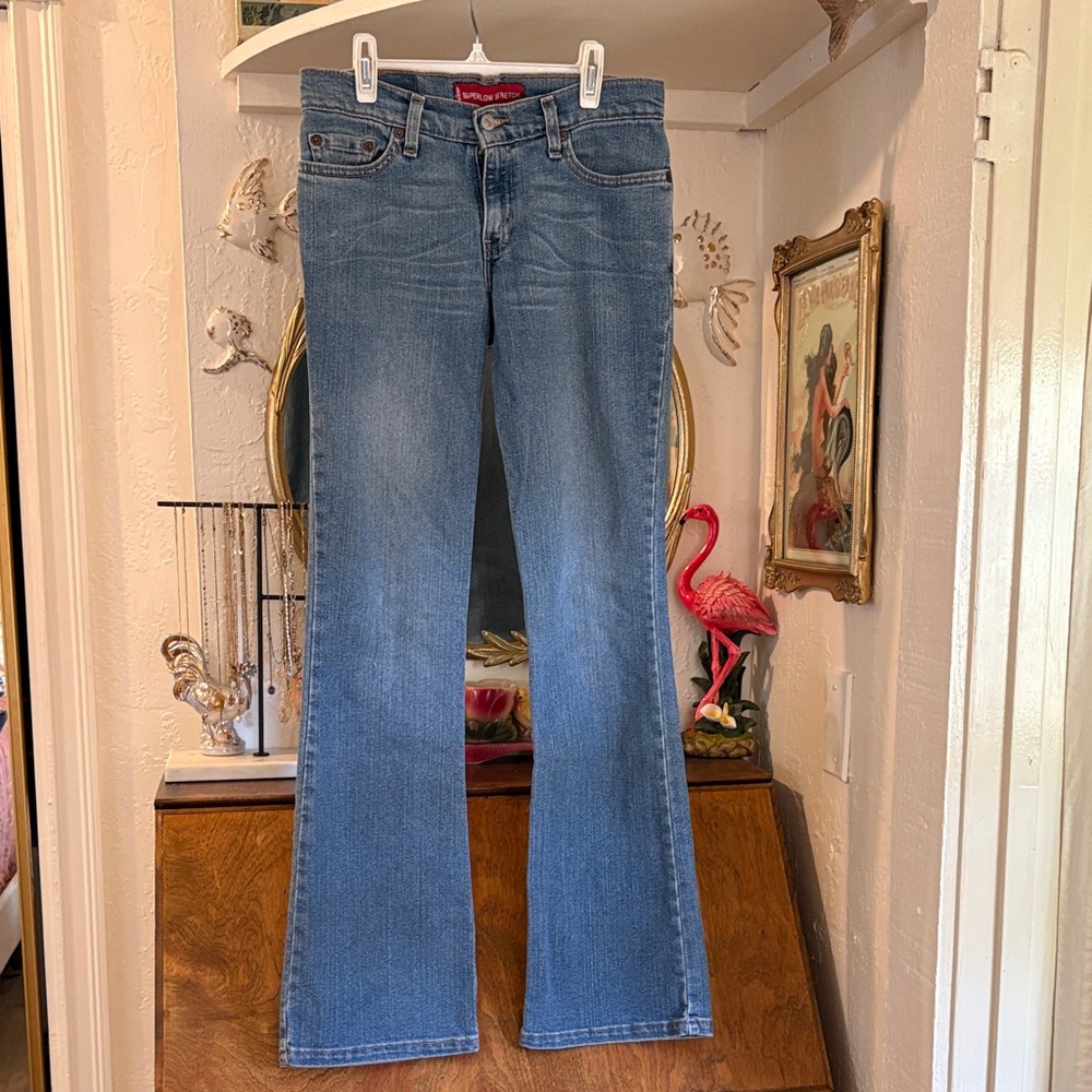 Levi’s Superlow Stretch Women’s Blue Jeans